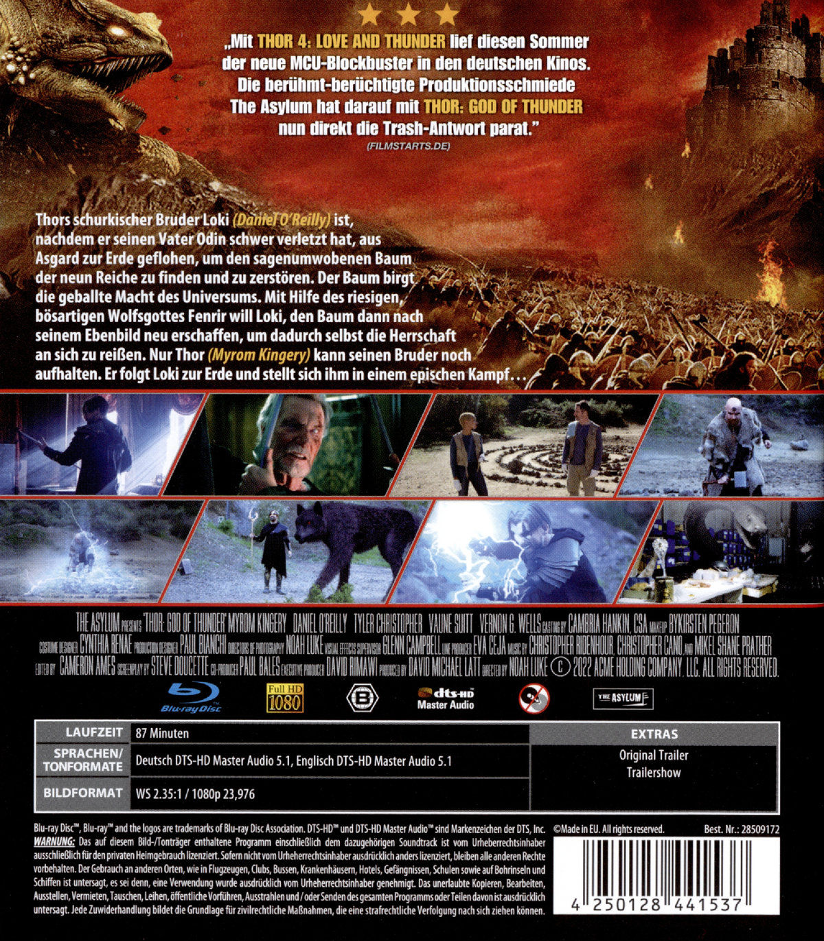 Thor - God of Thunder (blu-ray)