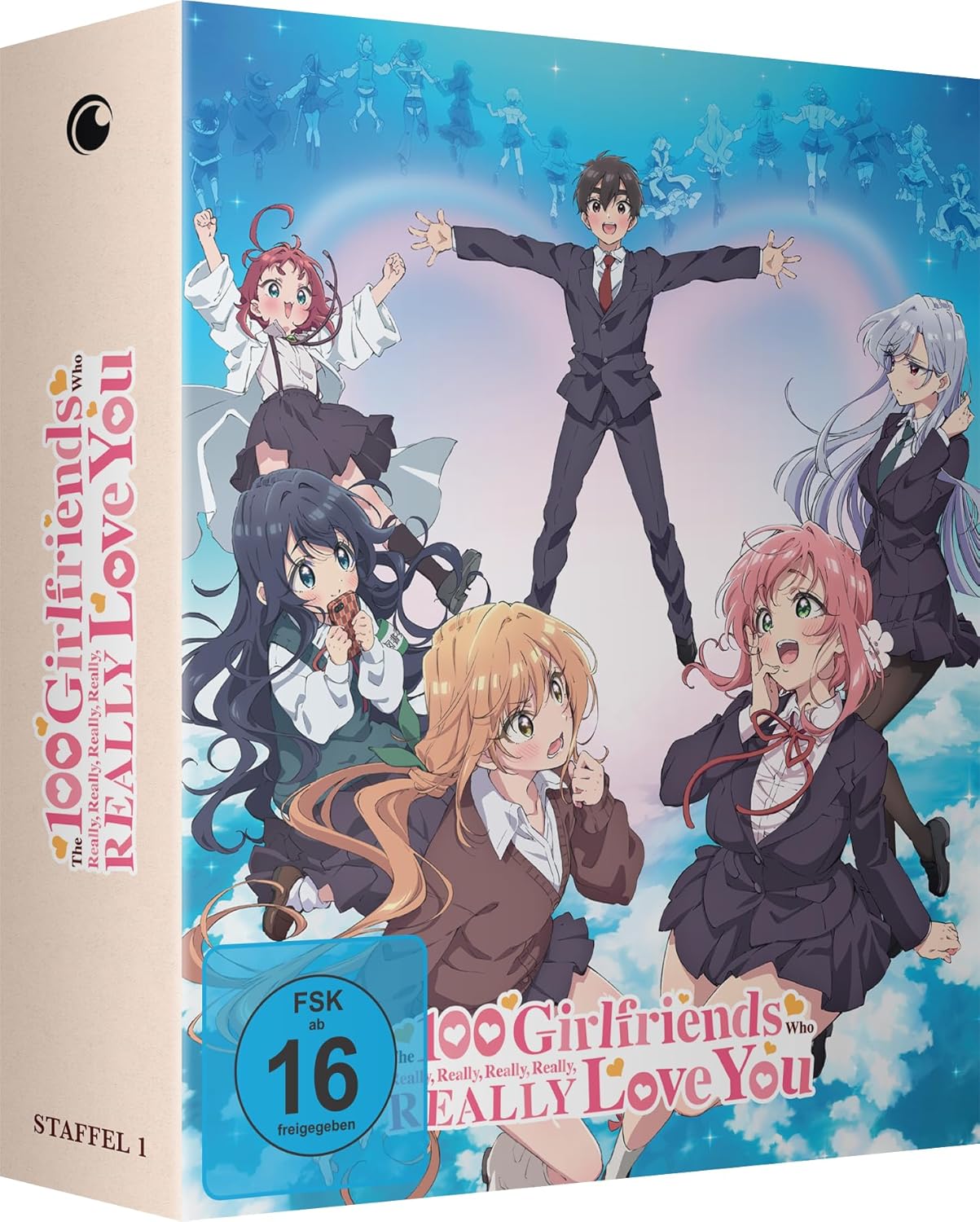 The 100 Girlfriends Who Really Really Really Really REALLY Love you - Staffel 1 - Vol. 1 - mit Sammelschuber (Limited Edition)  (DVD)