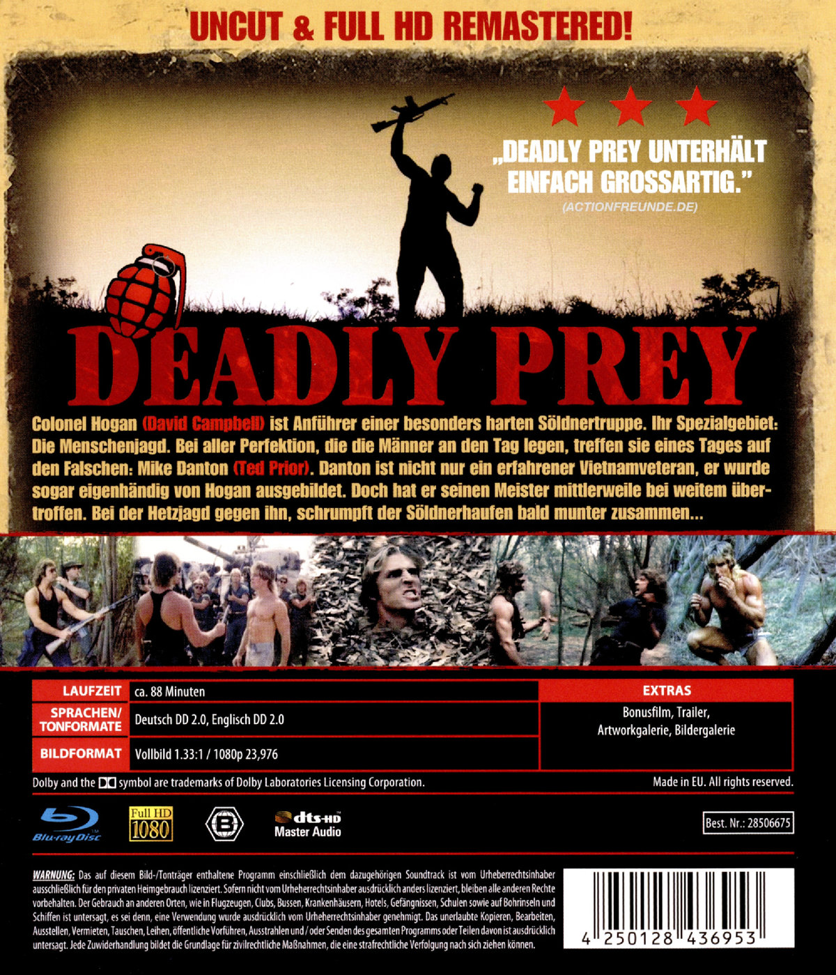 Deadly Prey - Tödliche Beute (blu-ray)