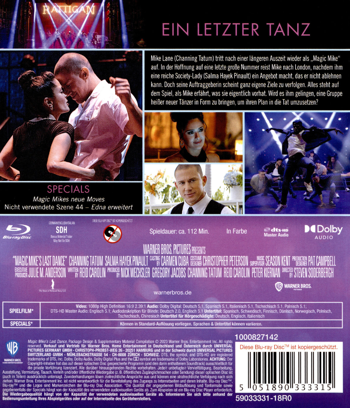 Magic Mikes Last Dance (blu-ray)