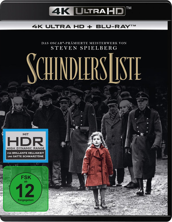 Schindlers Liste - Remastered Edition (4K Ultra HD)