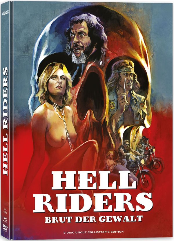 Hell Riders - Brut der Gewalt - Uncut Mediabook Edition (DVD+blu-ray) (C)