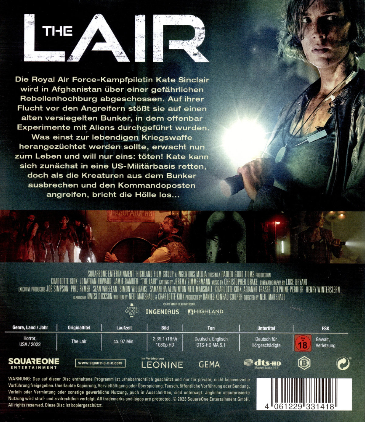 Lair, The (blu-ray)