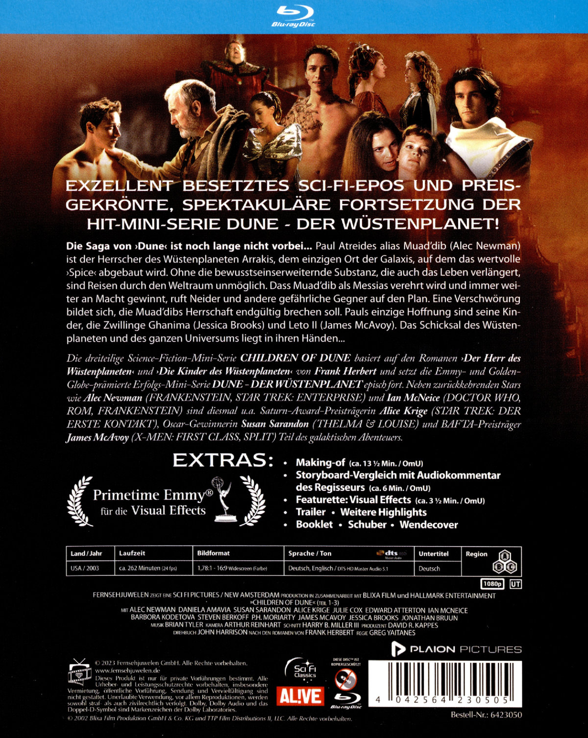 Children of Dune - Die komplette Miniserie (blu-ray)