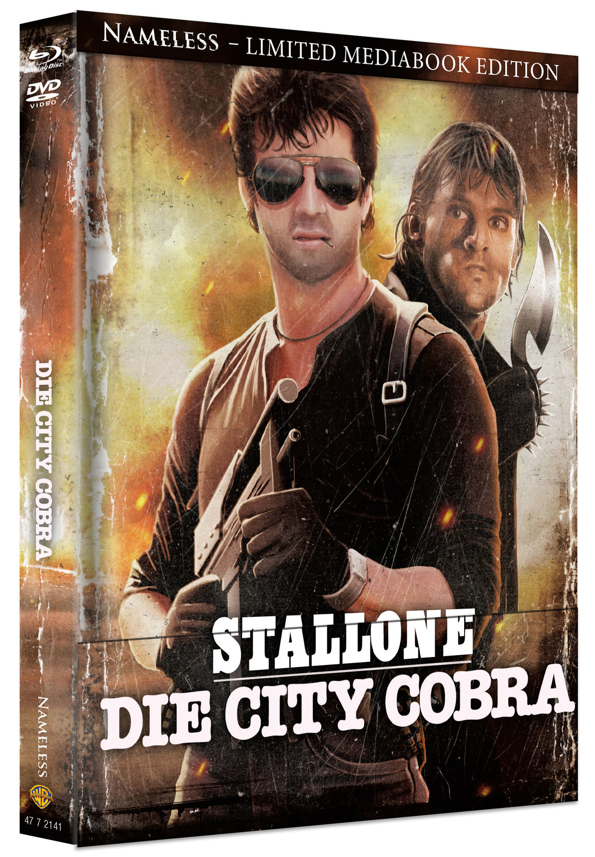 City Cobra, Die - Uncut Mediabook Edition (DVD+blu-ray) (B)