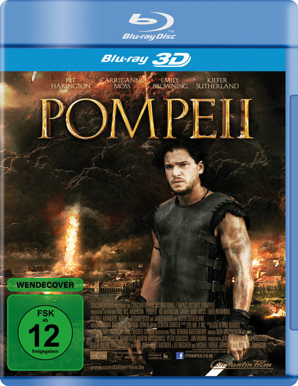 Pompeii 3D (3D blu-ray)