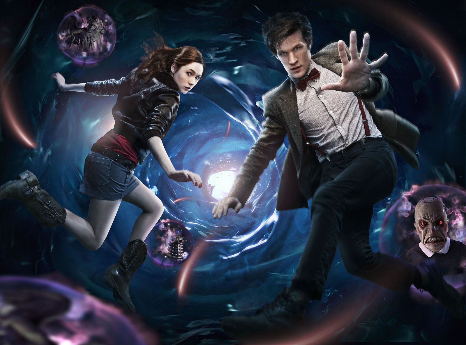 Doctor Who - Matt Smith: Der komplette 11.Doktor (Staffel 5-7 plus Specials)  [21 BRs]  (Blu-ray Disc)