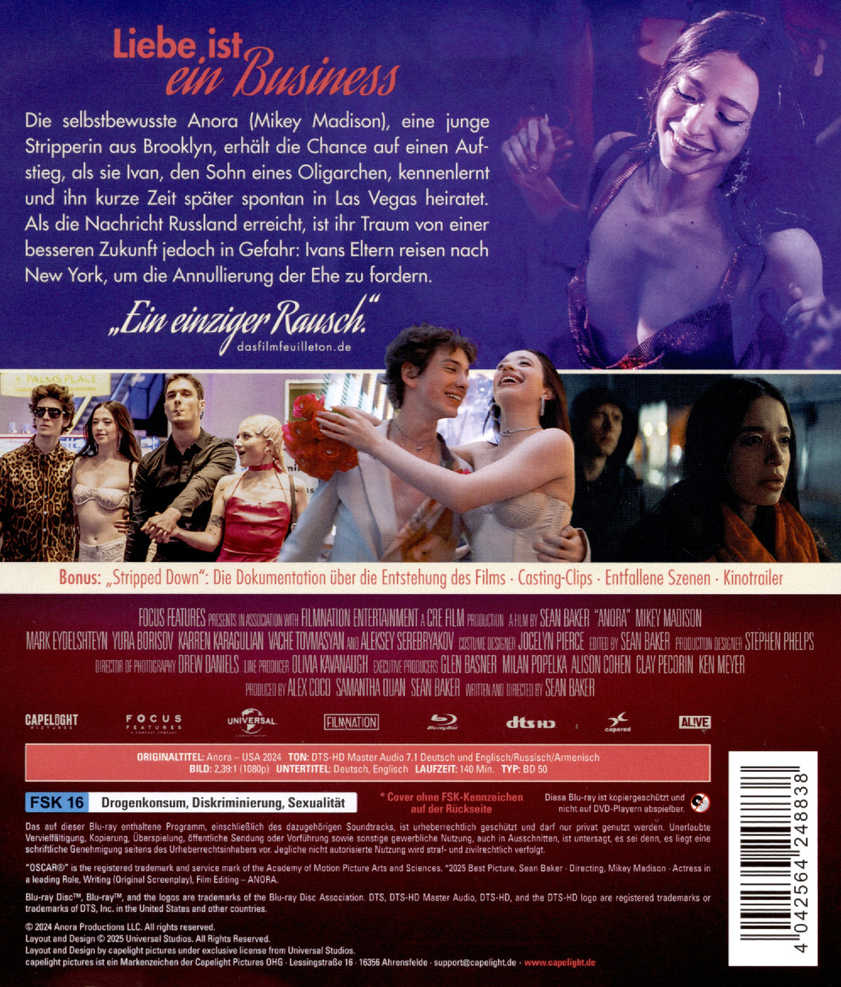 Anora  (Blu-ray Disc)