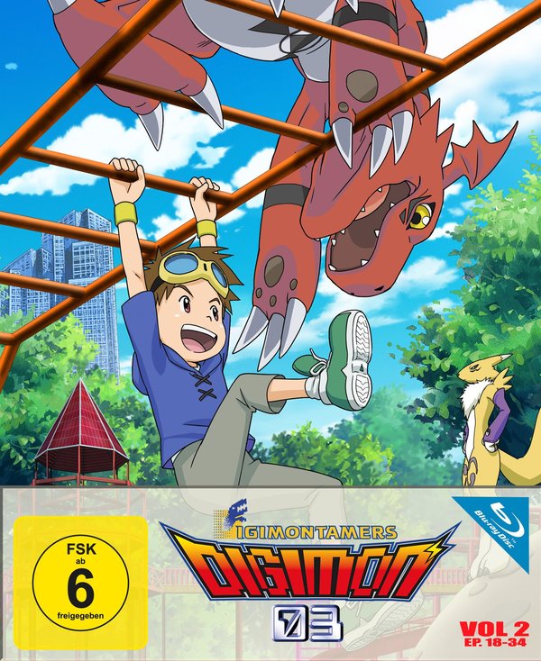 Digimon Tamers: Volume 1.2 (Ep 18-34)  [2 BRs]  (Blu-ray Disc)