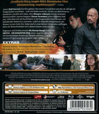 Snitch - Ein riskanter Deal (blu-ray)