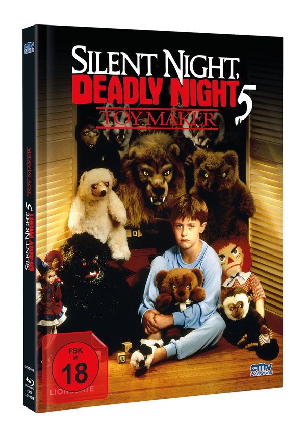 Silent Night Deadly Night 5: The Toy Maker - Uncut Mediabook Edition  (DVD+blu-ray) (B)