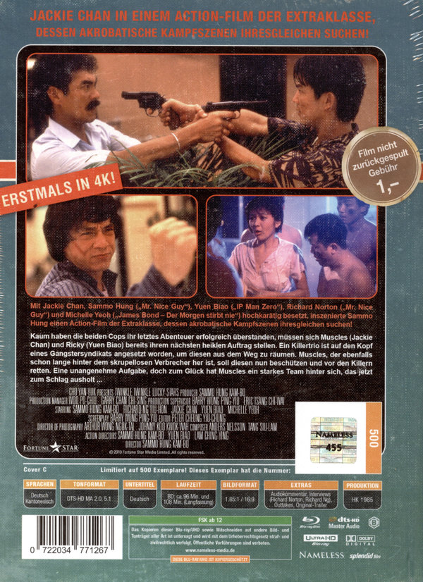 Powerman 2 – Twinkle Twinkle Lucky Stars - Uncut Mediabook Edition  (4K Ultra HD+blu-ray) (C)