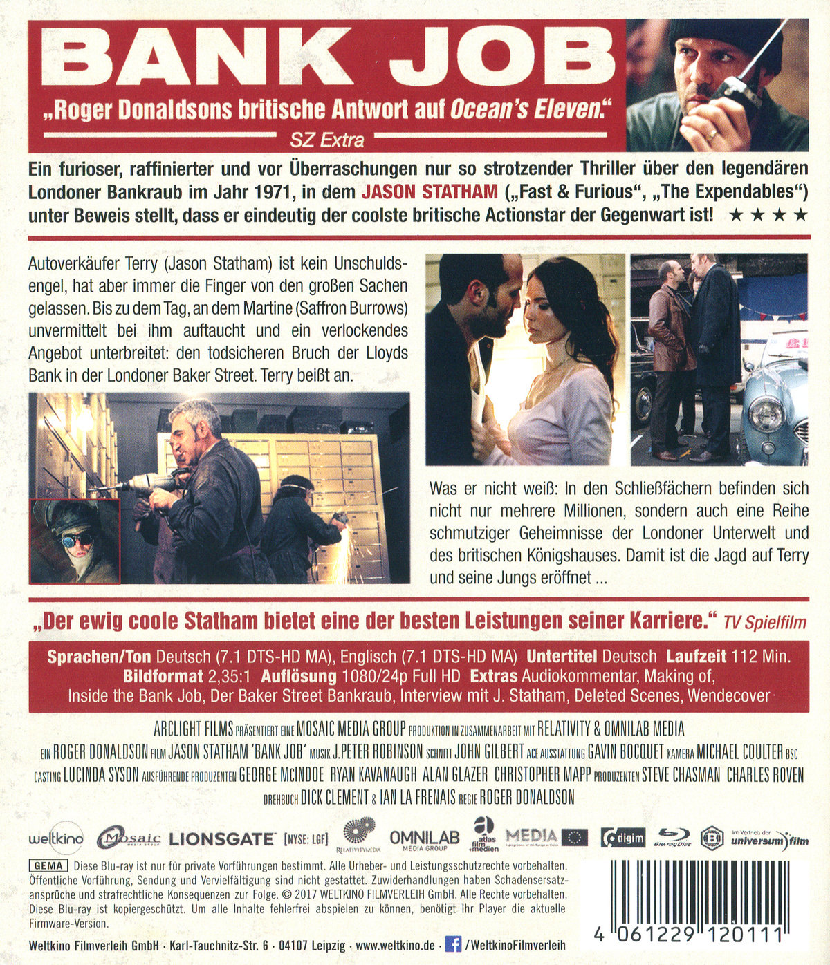 Bank Job (blu-ray)