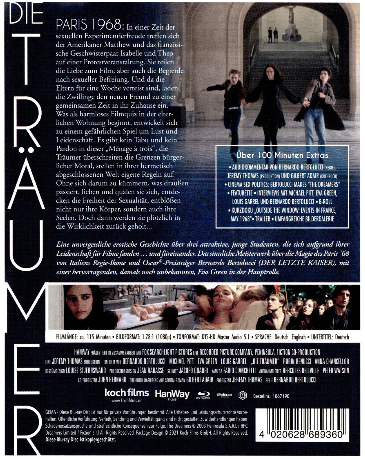 Träumer, Die (blu-ray)