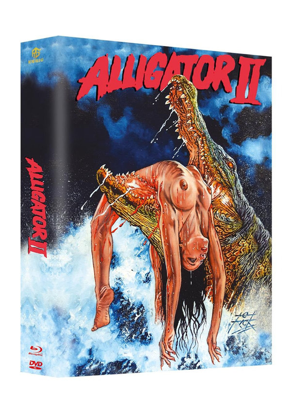 Alligator 2 - Die Mutation - Uncut Mega Mediabook Edition  (DVD+blu-ray)