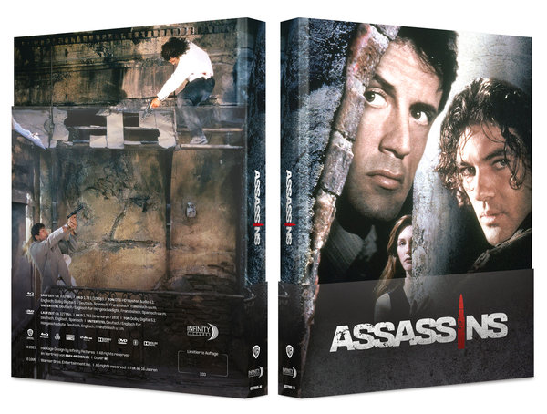Assassins - Die Killer - Uncut Mediabook Edition  (DVD+blu-ray) (Wattiert)