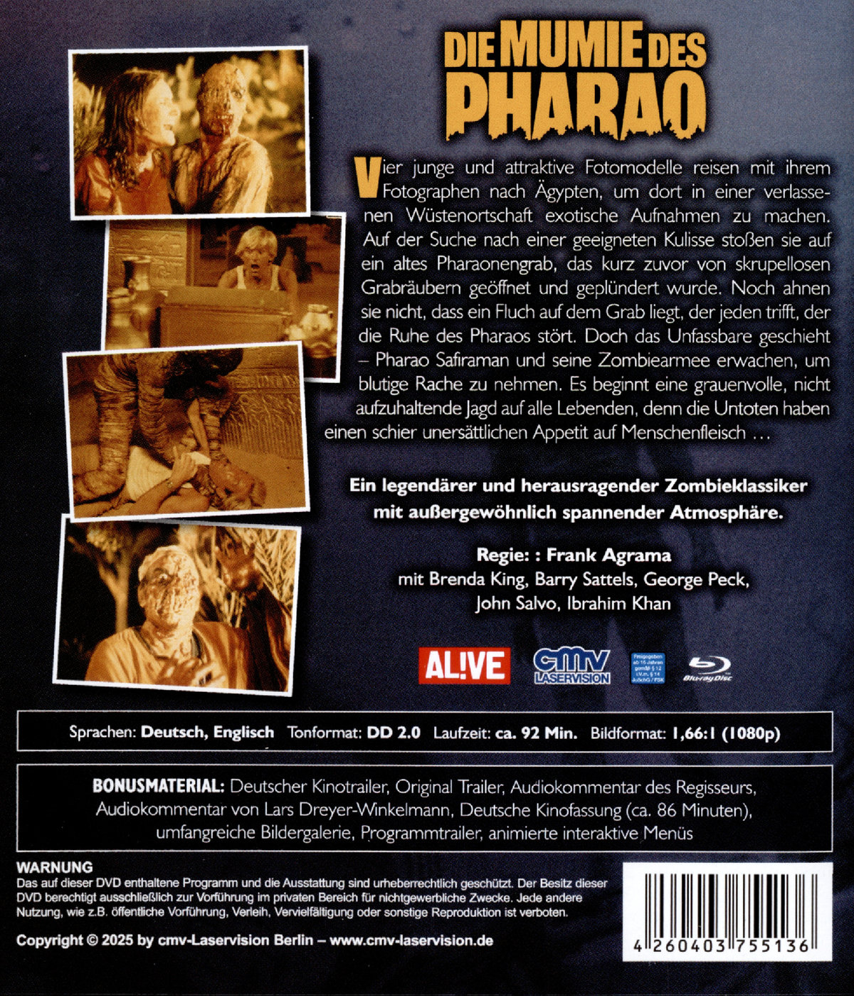 Die Mumie des Pharao  (Blu-ray Disc)