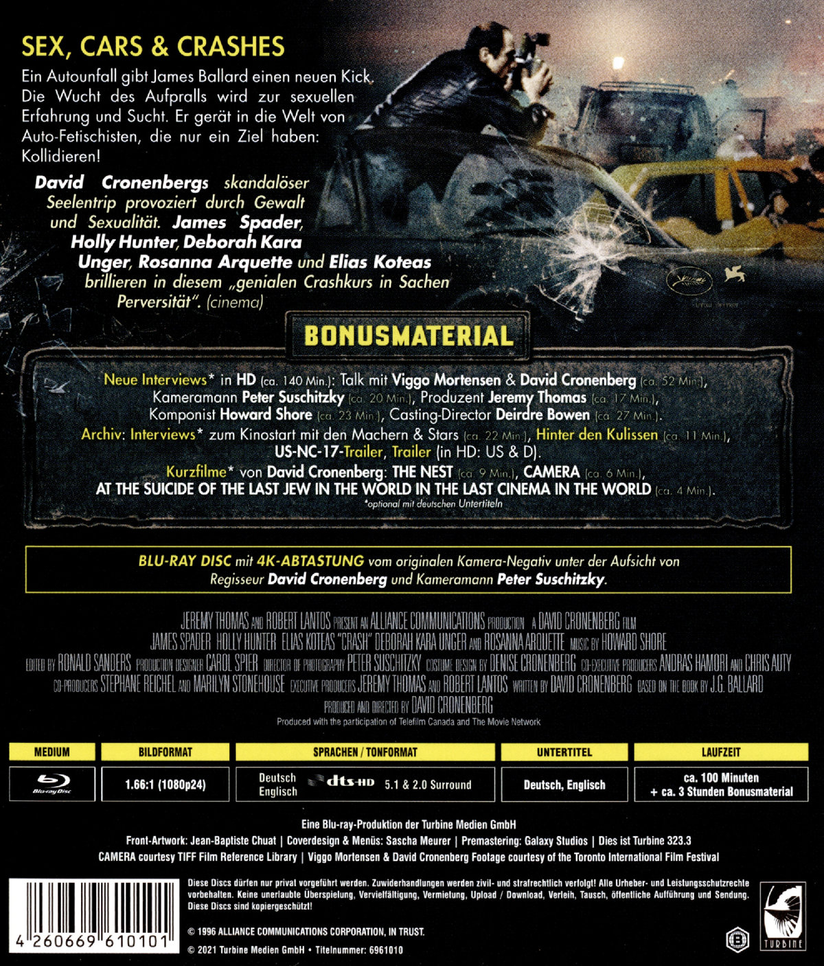 Crash - Uncut Edition (blu-ray)