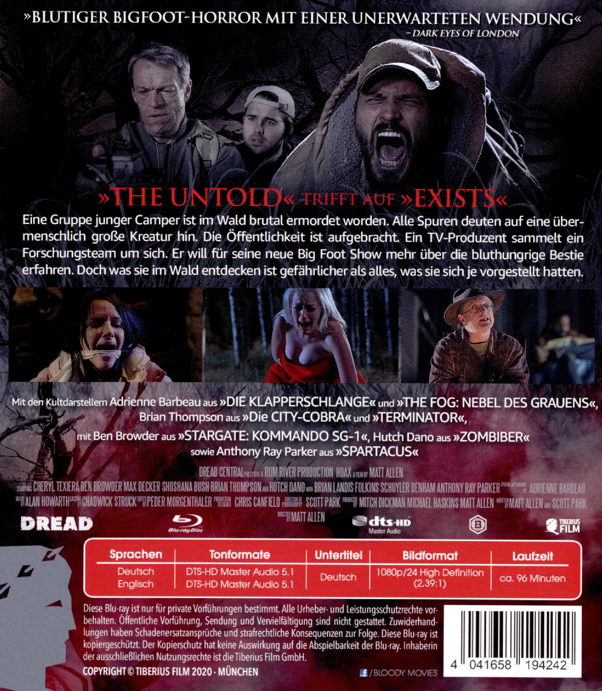 Hoax - Die Bigfoot-Verschwörung (blu-ray)