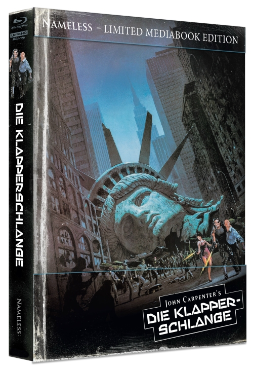 Klapperschlange, Die - Uncut Mediabook Edition  (4K Ultra HD+blu-ray) (F)