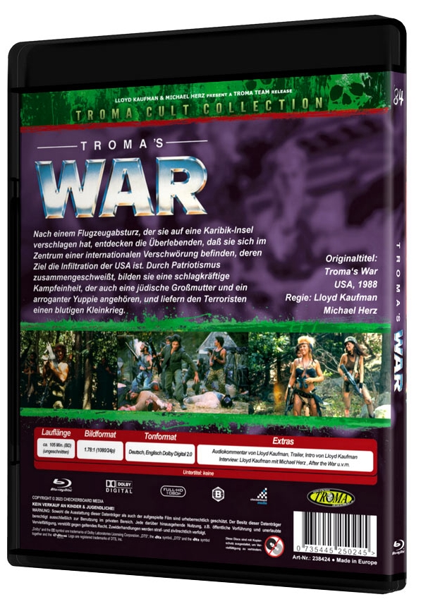 Troma's War - Uncut Edition  (blu-ray)