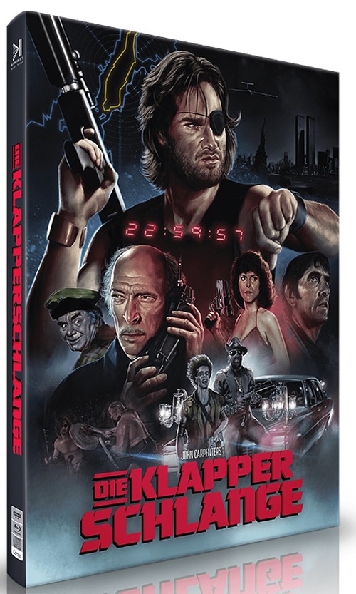 Klapperschlange, Die - Uncut Mediabook Edition  (4K Ultra HD+blu-ray) (D)