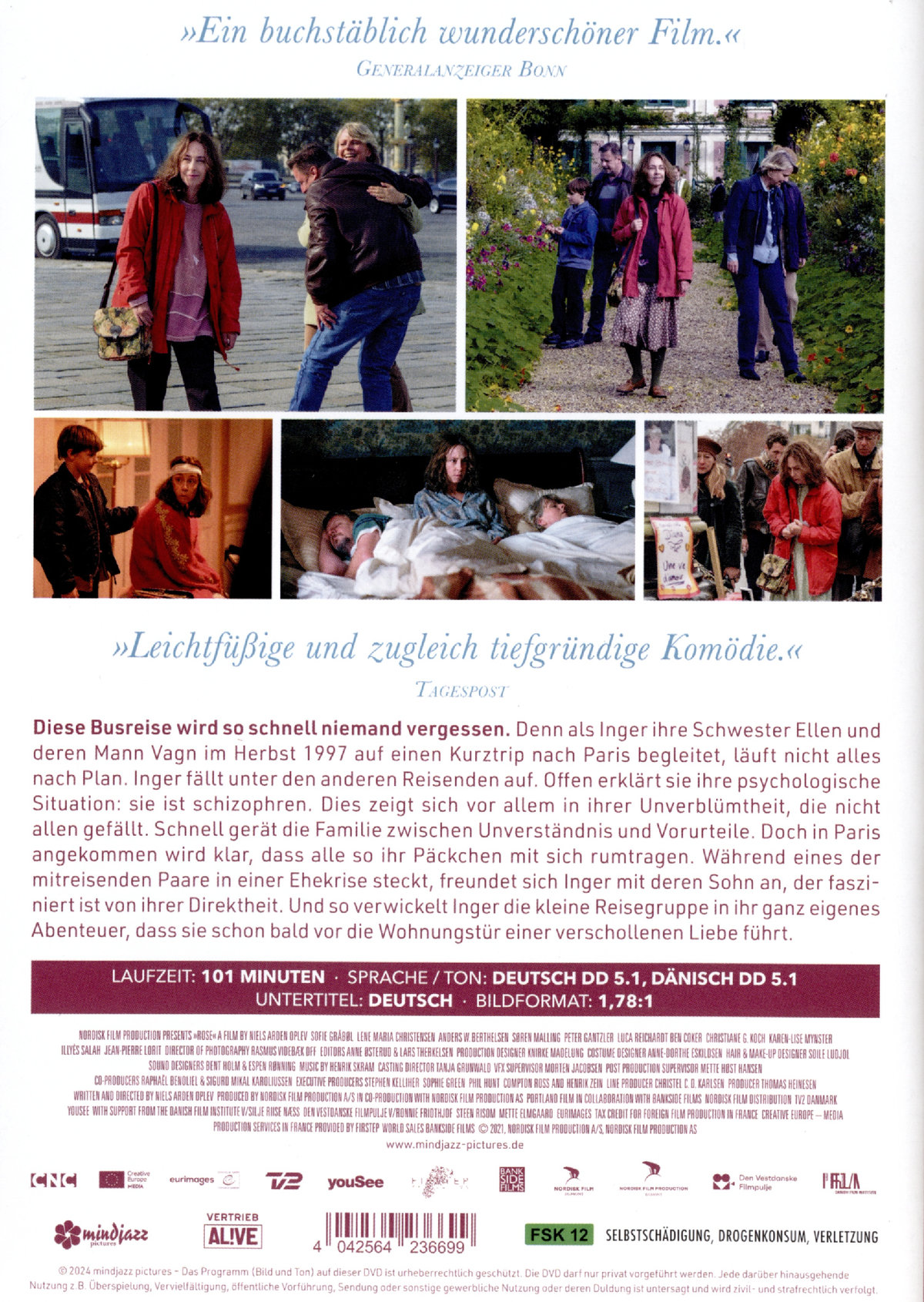 Rose - Eine unvergessliche Reise nach Paris  (DVD)
