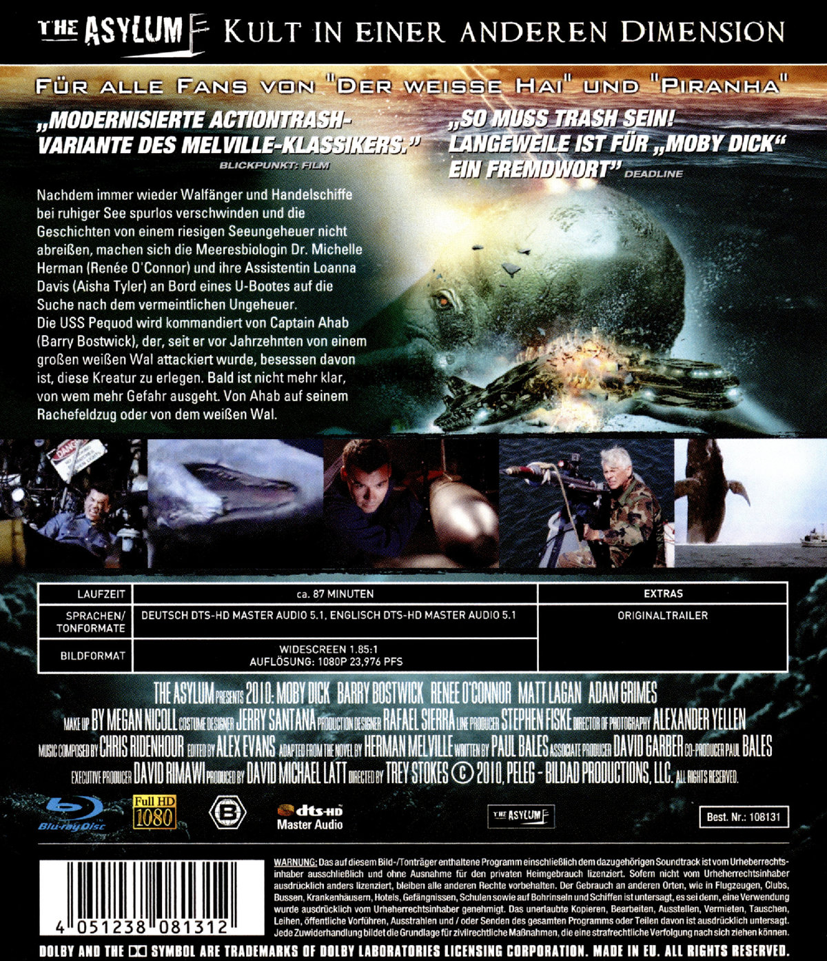 Moby Dick (blu-ray)