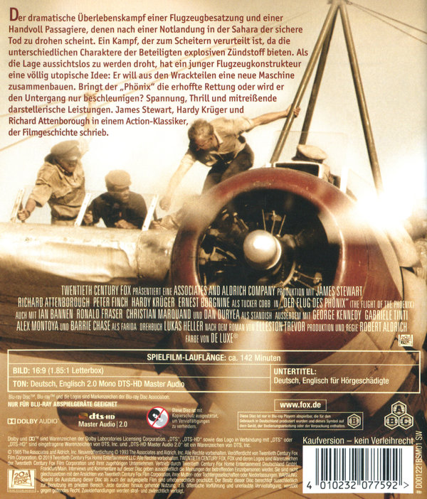 Flug des Phoenix, Der (blu-ray)