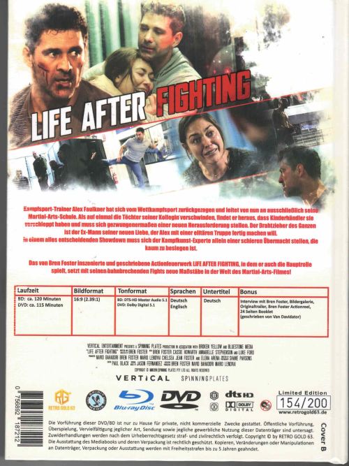 Life After Fighting - Uncut Mediabook Edition  (DVD+blu-ray) (B)