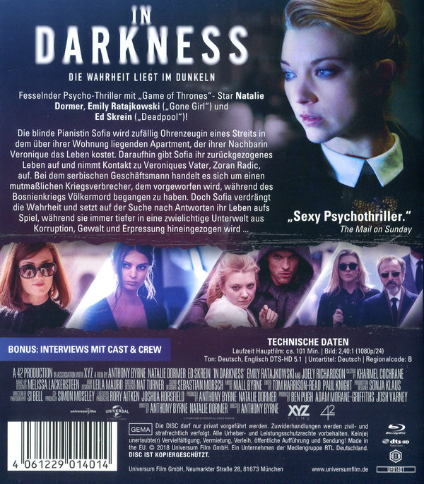 In Darkness (blu-ray)