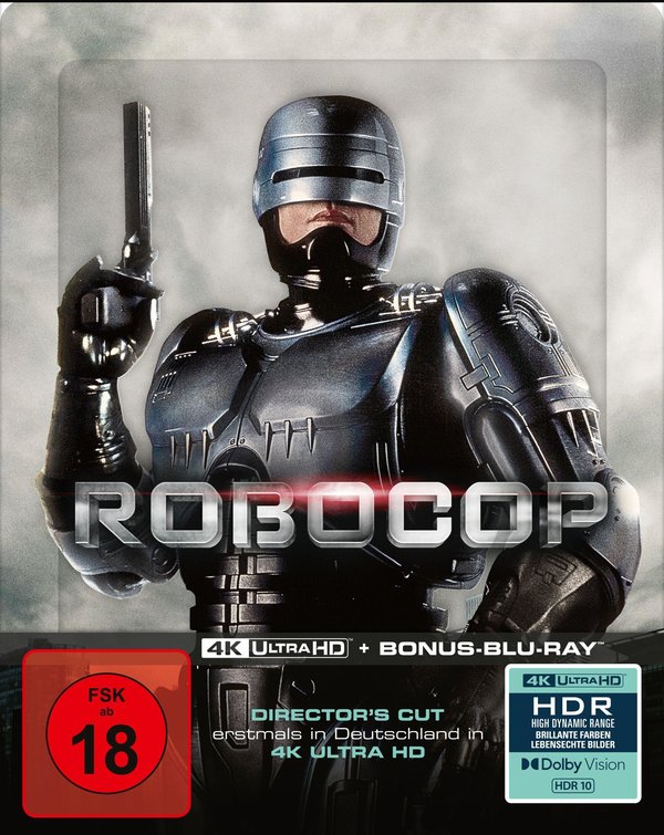 Robocop - Directors Cut - Uncut Steelbook Edition  (4K Ultra HD)