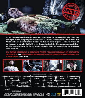 Scalpel Massacre 3D (3D blu-ray)