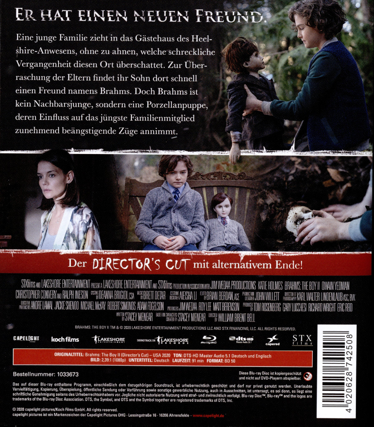 Brahms - The Boy 2 (blu-ray)