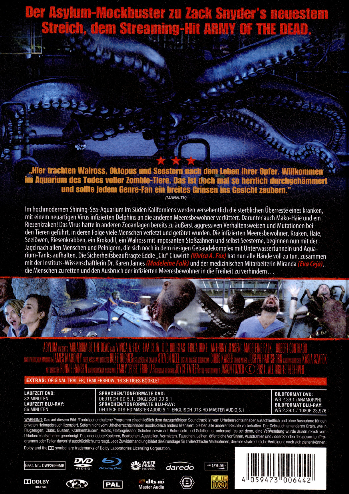 Aquarium of the Dead - Uncut Mediabook Edition (DVD+blu-ray)