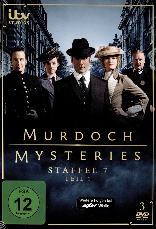 Murdoch Mysteries - Staffel 7 - Teil 1  [3 DVDs]  (DVD)