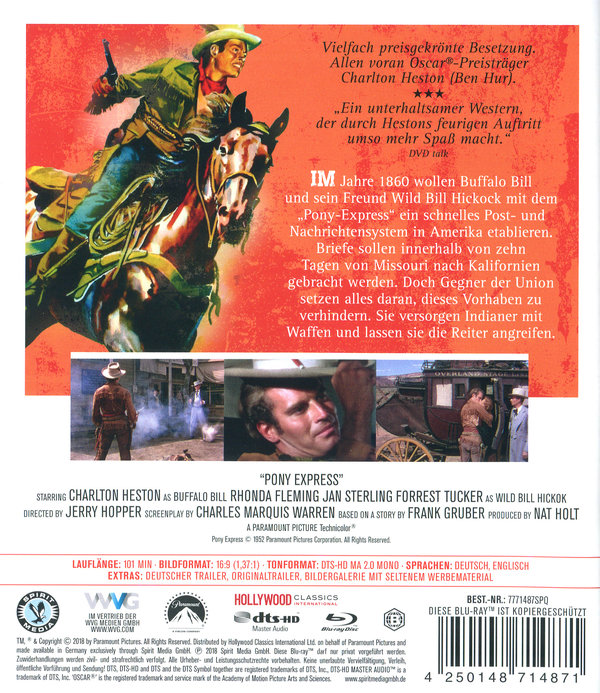 Pony-Express (blu-ray)