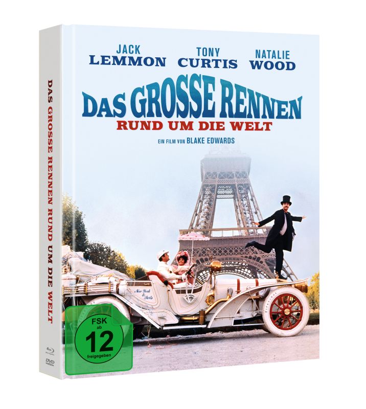 Das große Rennen rund um die Welt - Uncut Mediabook Edition  (DVD+blu-ray)