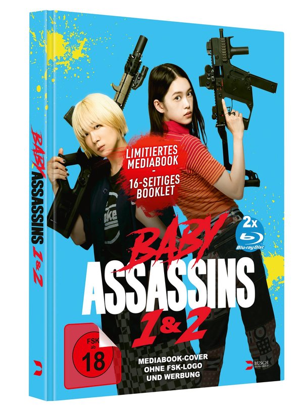 Baby Assassins 1 & 2 - Uncut Mediabook Edition  (blu-ray) (A)