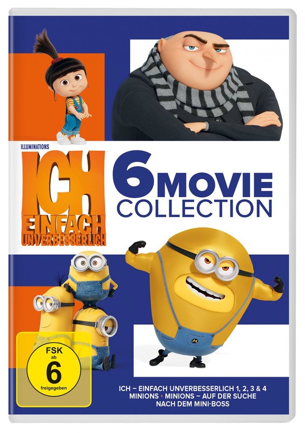 Ich einfach unverbesserlich & Minions - 6-Movie Collection  [6 DVDs]  (DVD)