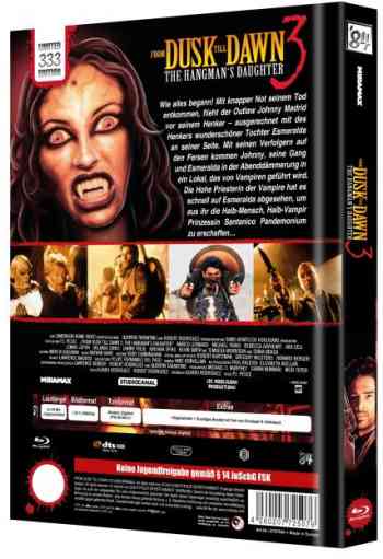 From Dusk Till Dawn 3 - The Hangmans Daughter - Uncut Mediabook Edition (blu-ray)