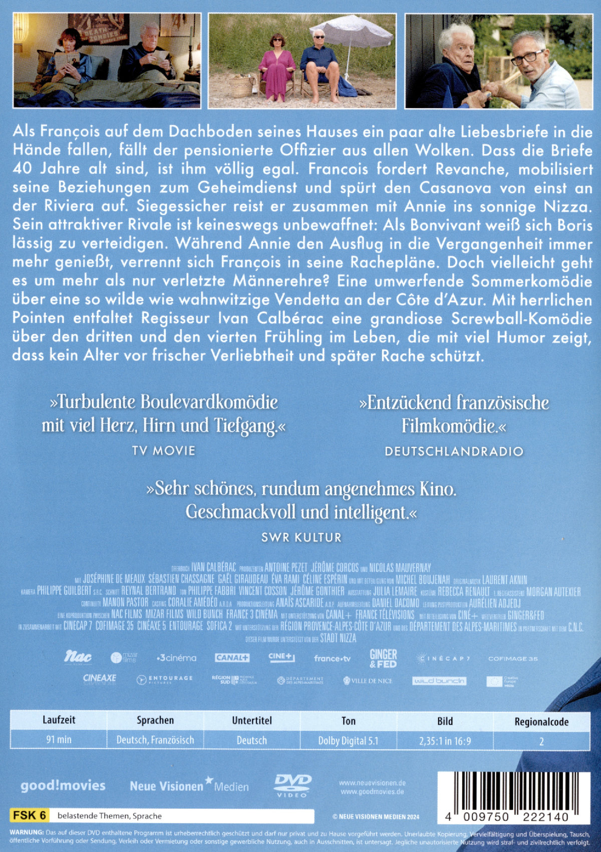 Liebesbriefe aus Nizza  (DVD)