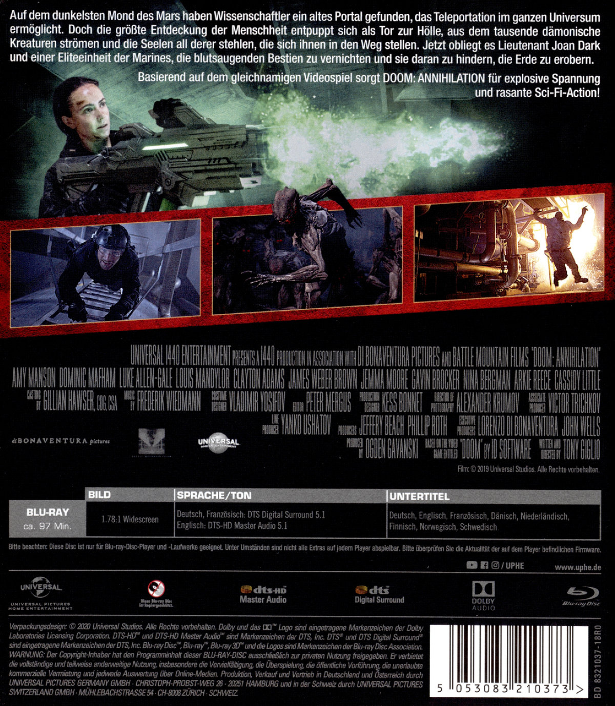 Doom Annihilation (blu-ray)