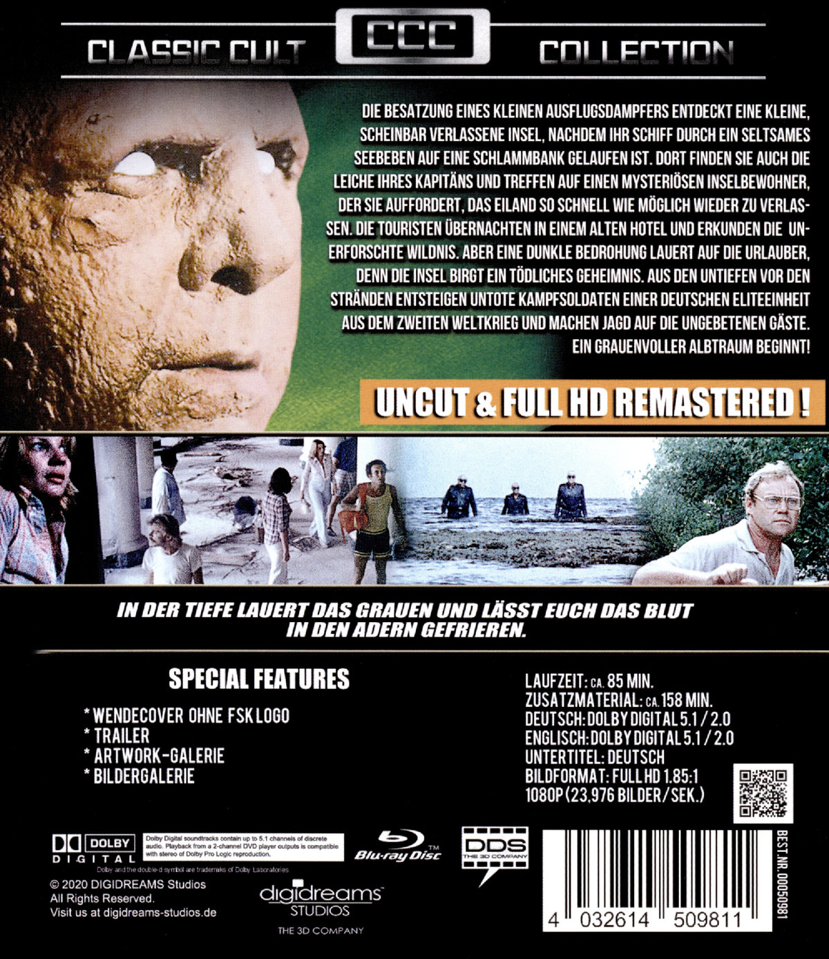 Schreckensmacht der Zombies, Die - Classic Cult Collection (blu-ray)