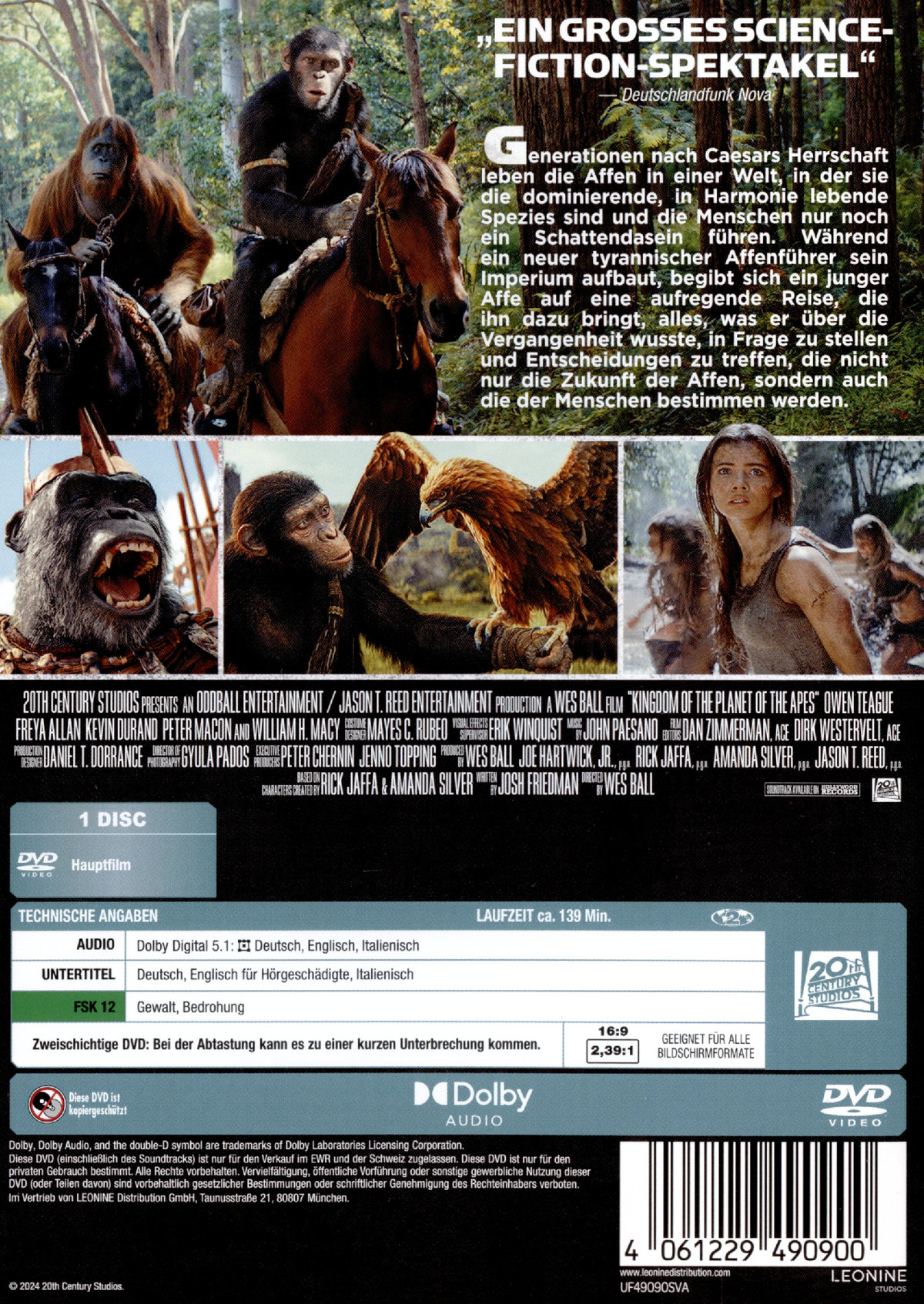 Planet der Affen - New Kingdom  (DVD)