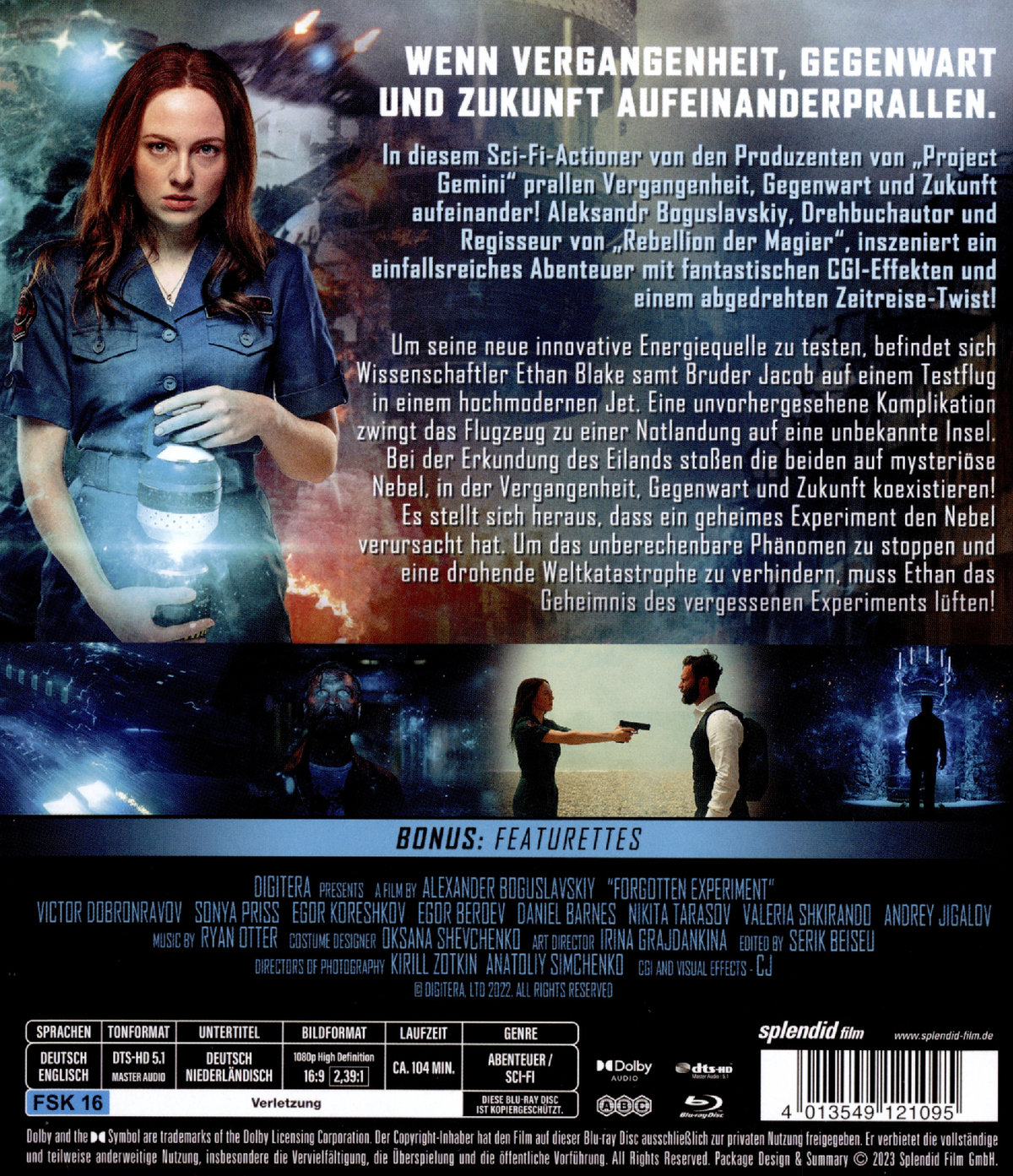 Forgotten Experiment (blu-ray)