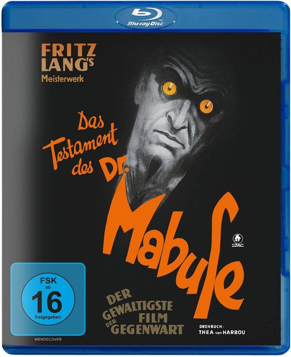 Testament des Dr. Mabuse, Das (blu-ray)