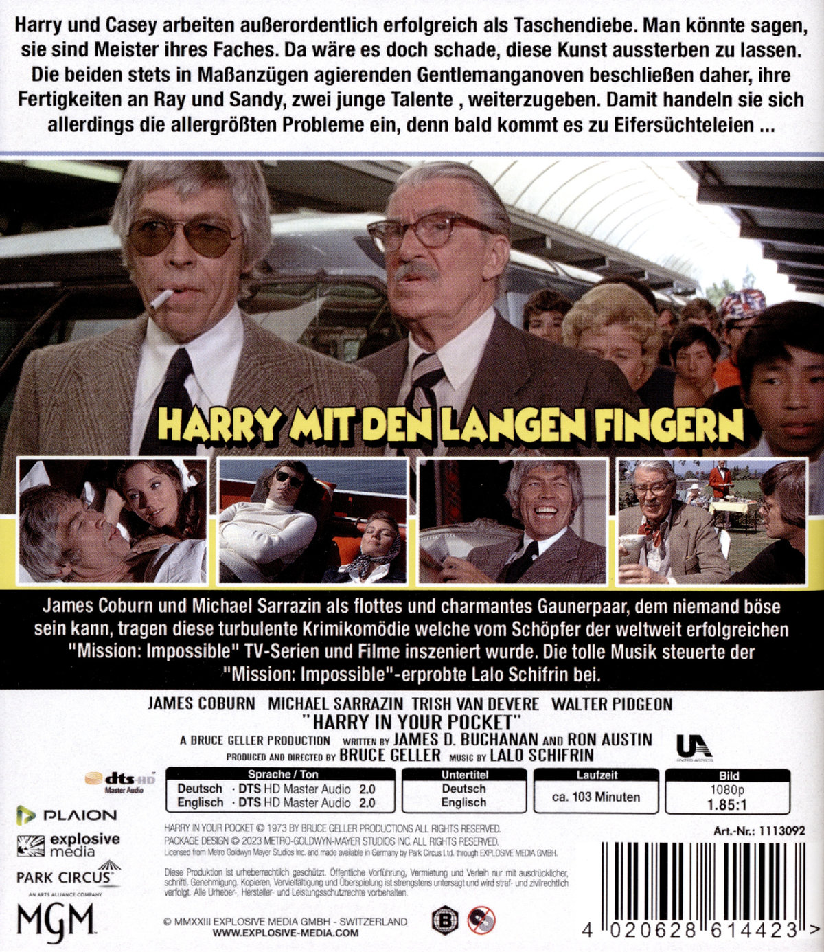 Harry mit den langen Fingern (blu-ray)