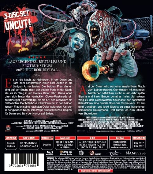 Terrifier 1+2 - Uncut Edition  (4K Ultra HD+blu-ray)