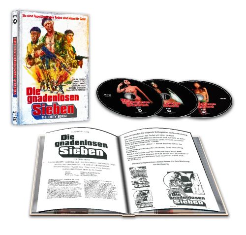 Die gnadenlosen Sieben - Uncut Mediabook Edition  (DVD+blu-ray) (A)